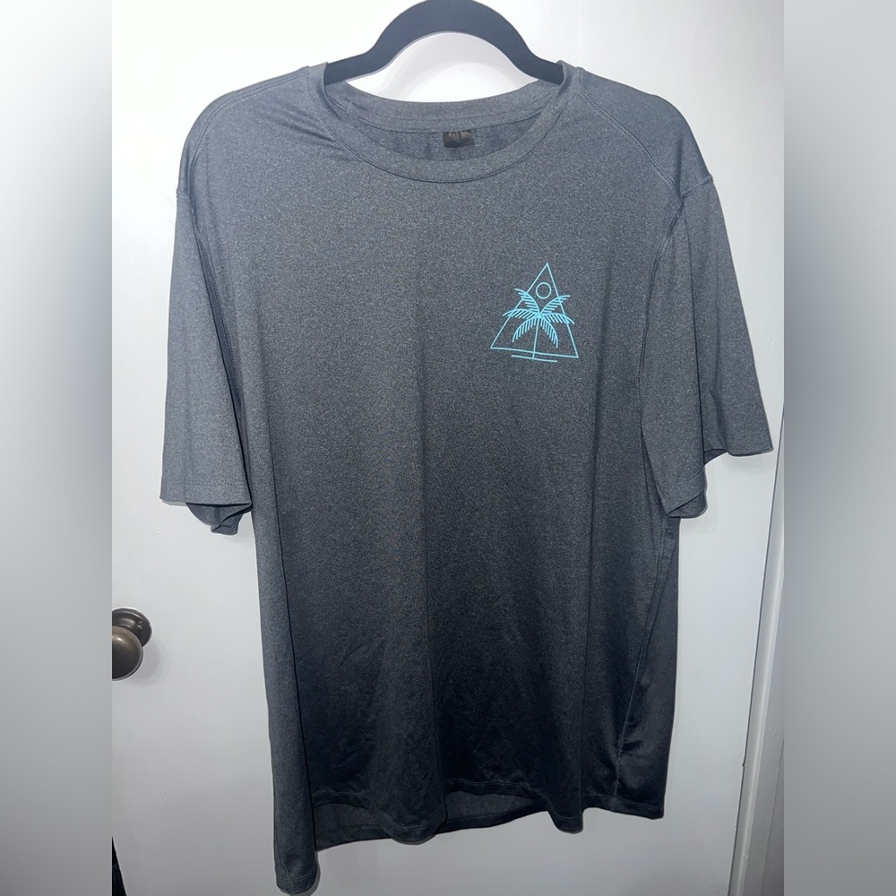 Stretchy Tropical Graphic Tee